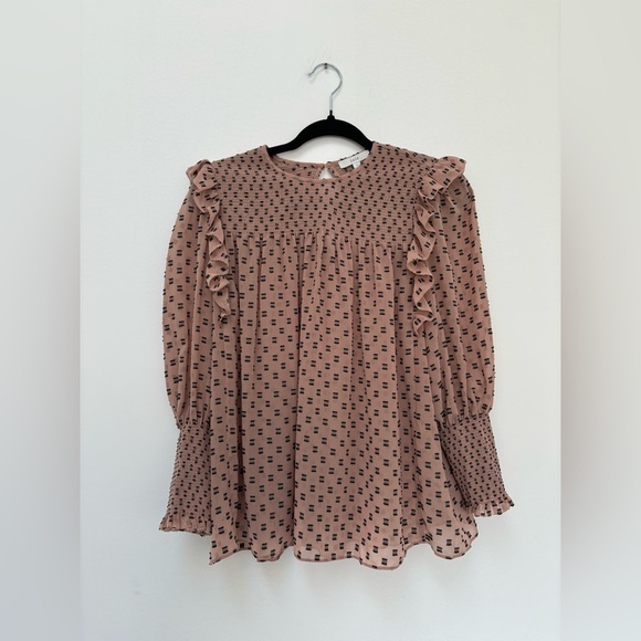 JOIE| Jamila Embroidered Top | size small - Picture 2 of 7
